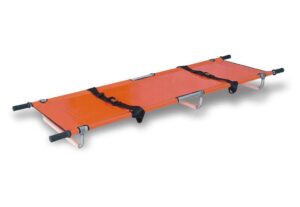 Double Folding Pole Stretcher W/ 2pcs Straps L:81 X W:21.5