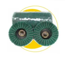 FLAP WEBBED GREEN SOURING WHEEL “4X16MM”