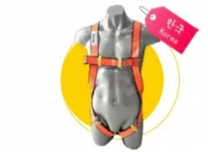 FULL BODY HARNESS C/W DORSAL ANCHORANGE POINT AND THREE POINTS STEEL BUCKLE